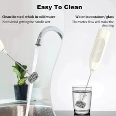 bcomfy Handheld Electric Milk Frother