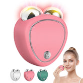 Microcurrent EMS Face Lifting Roller Facial Massager Skin Tightening Rejuvenation Anti-Wrinkle Rechargeable Device Beauty Tool