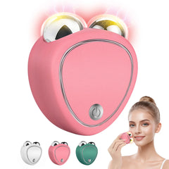 Microcurrent EMS Face Lifting Roller Facial Massager Skin Tightening Rejuvenation Anti-Wrinkle Rechargeable Device Beauty Tool