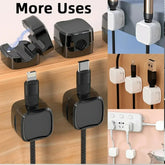 Magnetic Cable Clips Organizer Wire Holder Desk