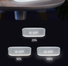 15W Wireless Charging Alarm Clock LED Night Light