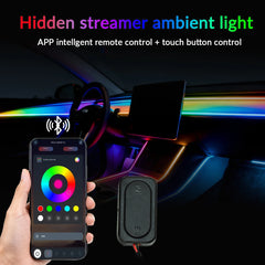 RGB Car Ambient Light Strip 18in1 App Control