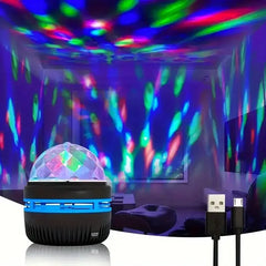 Crystal Magic Ball LED Night Light