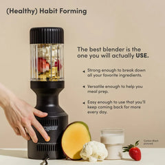 The Beast Blender; Personal Countertop Blending for Smoothies,Shakes,Food Prep & Frozen Fruits & Veggies; Extra Portable Vessels