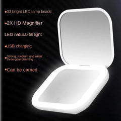 LED Compact Mirror
