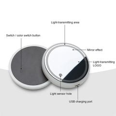 LED Cup Holder Light Pad USB 5V Ambient Light