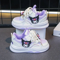 Sanrio hello kitty fall new children sneakers girls running sports shoes platform childerns kuromi cartoon casual shoes SHOWLU FASHION STORE