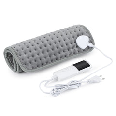 Electric Heating Pad Adjustable Temperature Timer Plush Warm Mat