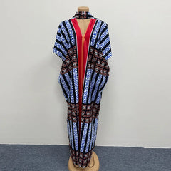 2026 African Dresses for Women Traditional Africa Clothing Dashiki Ankara Outfits Gown Abayas Robe Muslim Kaftan Maxi Long Dress