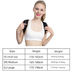 Humpback Braces Women's Kids Invisible Open Shoulder Student Anti-Humpback Correct Humpback Adult Male Posture Correction Belt Handy Gadget SHOWLU FASHION STORE