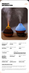 Kinscoter 300ml Ultrasonic Humidifier