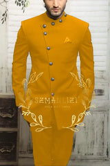 2025 Navy Blue Indian Design Men Suit Terno Masculino Slim Fit Formal Blazer Business Wedding Best Man Groom Suits 2 Pieces