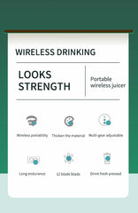 Portable USB Blender Juicer Bottle