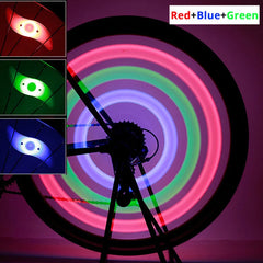 Bicycle Spoke LED Wheel Light Flashing Tire Light