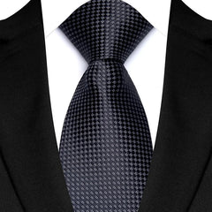 Luxury 8CM Men's Necktie Classic Neck Ties For Man Wedding Business Party Polka Dot Jacquard Woven Ascot Accessories Gift