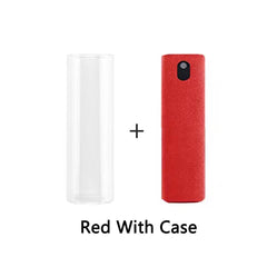 2In1 Mobile Phone Screen Cleaner Spray Bottle Set Computer PC Microfiber Cloth Wipe for iPhone iPad Macbook Screen Cleaning Tool