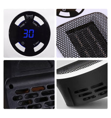 500W Mini Plug-In Ceramic Space Heater