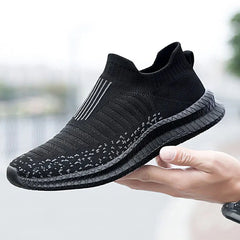 Men Shoes Breathable Men's Sneakers Comfortable Running Shoes Tenis Outdoor Slip On Walking Sneakers Sock Jogging Shoes SHOWLU FASHION STORE