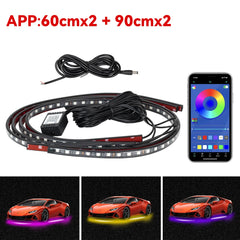 WUMFIRE RGB Car Underbody LED Lights