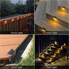 Solar LED Stair Step Light IP65 Auto On/Off