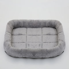 Pet Dog Bed Soft Plush Square Kennel Cat Large Medium Small Dogs Bed Cushion Pet Accessories Cat Dog Sleep Pad House