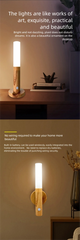 Magnetic Motion Sensor LED Night Light USB Rechargeable