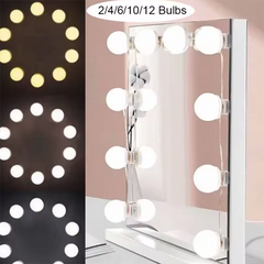 LED Vanity Mirror Light USB Dimmable Wall Mounted Makeup Lamp
