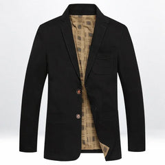 New Men's Blazer Jackets Fashion Plus Size Pure Cotton Suit Coats Men Trend Streetwear Solid Slim Business Casual Jacket for Men