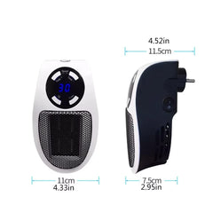 500W Mini Plug-In Ceramic Space Heater