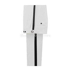 Business Mens Trousers Formal Groom Tuxedo Party Prom Regualr Tall Fit Pants