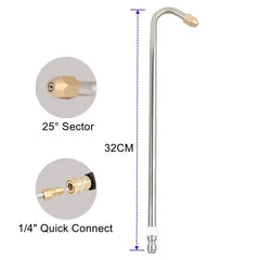 High Pressure Wash Gun Extension Spray Wand