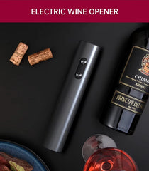 Electric Wine Bottle Opener Set