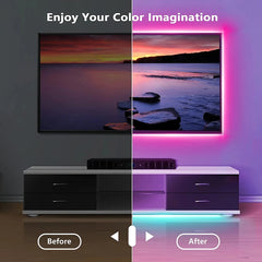 WiFi RGB LED Strip Light 5M Flexible Decorative Tape