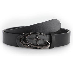 New Stylish Geometric Alloy Needle Buckle Fashion Punk Belt For Men Women - Trendy Accessory for Gift Giving,Neutral Waist Belt