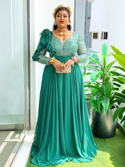 Elegant African Dresses for Women 2025 New Africa Clothing Plus Size Turkey Wedding Party Long Dress Dashiki Ankara Outfits Robe