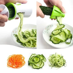 Stainless Steel Vegetable Spiralizer 3-Blade Slicer