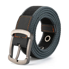 LUDIVIS Canvas Belt Outdoor Tactical Belt Unisex High Quality Canvas Belts for Jeans Male Luxury Casual Straps Ceintures