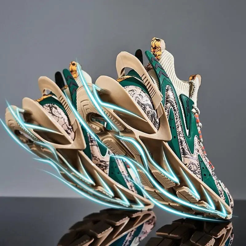 Showlu Store Nation 0 Shoes men Sneakers Male casual Mens Shoes tenis Luxury shoes Trainer Race Breathable fashion running Shoes for men plus size4748