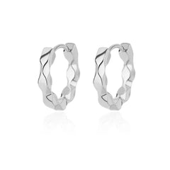 Showlu Fashion Store 0 E3120S-2 / China U-Shaped Square Hoop Earrings for Women Luxury Stainless Steel Circle Earring 2023 Trending Wedding Aesthetic Jewelry aretes