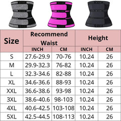 Showlu Fashion Store 0 Women Waist Trimmer Tripple Belts Waist Trainer Shaperwear Tummy Control Slimming Fat Burning For Postpartum Sheath Belt