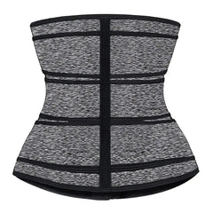 Showlu Fashion Store 0 Women Waist Trimmer Tripple Belts Waist Trainer Shaperwear Tummy Control Slimming Fat Burning For Postpartum Sheath Belt