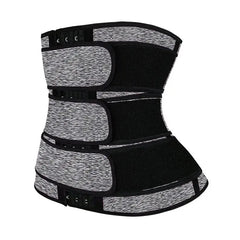 Showlu Fashion Store 0 Women Waist Trimmer Tripple Belts Waist Trainer Shaperwear Tummy Control Slimming Fat Burning For Postpartum Sheath Belt