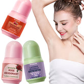 3pcs Rose + Pomegranate + Lavender Deodorant Combination Set, Plant Ingredients, Deep Moisturizing, Gentle Care, Natural Fragrance, Lasting Fragrance, Farewell Odor, Just One Set Let You Have a Different Fresh Experience Ever SHOWLU FASHION STORE
