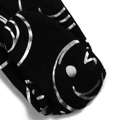 AA - baby footie clothes kids smile print romper baby boy and girl clothes long sleeve summer spring round neck cotton romper - SHOWLU FASHION STORE