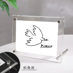 Acrylic Photo Frame 6 - Inch Transparent 6 - Postcard Display Stand 8 Autographed Photograph Collection Frame A4 Photo Display Frame - SHOWLU FASHION STORE