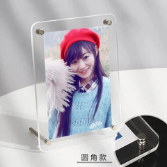 Acrylic Photo Frame 6 - Inch Transparent 6 - Postcard Display Stand 8 Autographed Photograph Collection Frame A4 Photo Display Frame - SHOWLU FASHION STORE