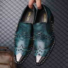 65901 - Trendy Business Casual Shoes with a Punk Style