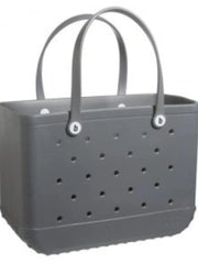 Beach Bag Satchel Shopping Bag Pet Basket Shoulder Outdoor Eva Pure Color Hole Bag Bogg American Jelly Fashion - SHOWLU FASHION STORE