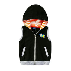 Bear Casual Handsome Fashion Sleeveless Spring and Autumn Children's Clothing - SHOWLU FASHION STORE
