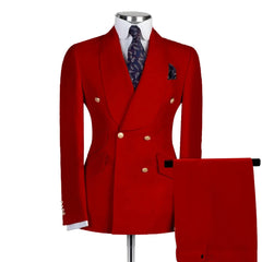 Blazer Suit For Men 2 Piece Outfit Set Suits High Quality 2024 Pants Mens Clothing Wedding Tuxedo Jackets beige designer clothes - SHOWLU FASHION STORE